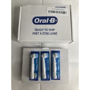 Oral B FlossAction Electric Toothbrush Replacement Brush Heads, 6 Count